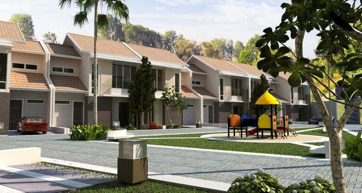 Tampak lingkungan Perumahan Taman Kebayoran